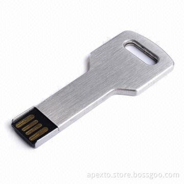 Key Secure USB Memory Stick, Supports Bootable, Multi-functional, 512MB to 16GB Capacity